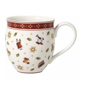 2017 Villeroy & Boch TOY'S DELIGHT Santa's Sleigh Ride 4" Christmas Mug Holiday